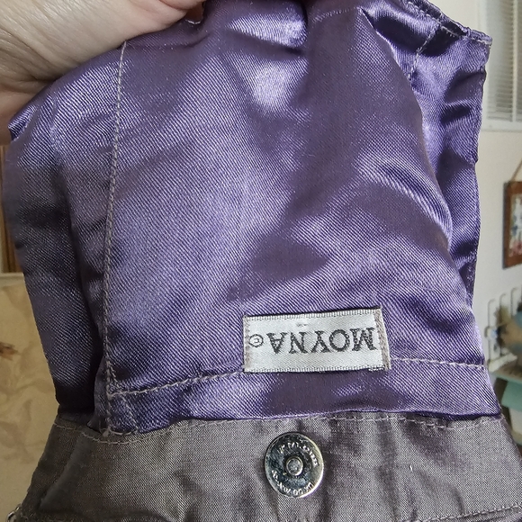 Moyna Purple Floral Embroidered Bag With Beaded Strap, Whimsy, Fairy - Picture 6 of 10